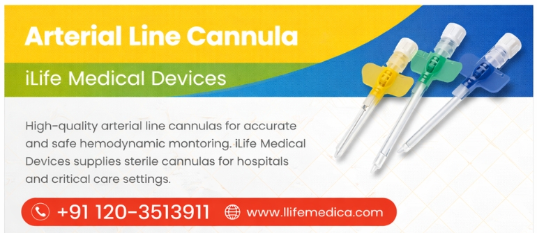 Arterial Line Cannula